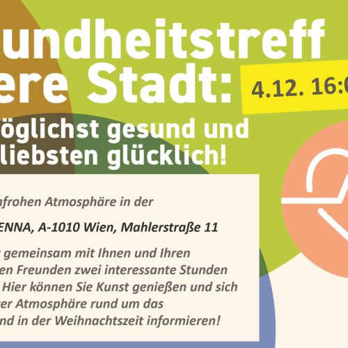 Weihnachtlicher Grätzel-Gesundheitstreff