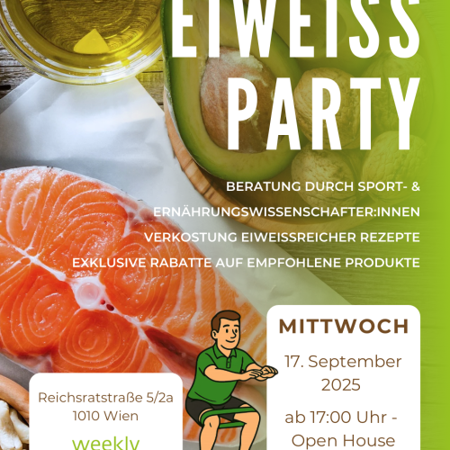 Eiweiß & Training – Info & Tasting: Ein erfolgreicher Abend bei Weekly